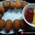 Cooksnap από marymyt στη συνταγή Corn dogs...κάτι σαν πιροσκί