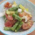 El cooksnap de luna cuando hizo Ensalada templada de espárragos verdes y huevo a la plancha.