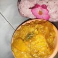 Guga Kaw का कुकस्नैप जब उन्होंने सीताफल की खट्टी मीठी सब्जी (Sitafal ki khatti meethi sabzi recipe in hindi) बनाया था।