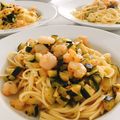 El cooksnap de Equipo Cookpad cuando hizo Spaghetti gamberi zucchini.
