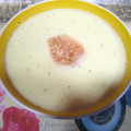 El cooksnap de Evita cuando hizo Sopa fría de manzana y pepino.
