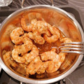 El cooksnap de Janis Polo Valle cuando hizo Gambas cocidas al ajillo.