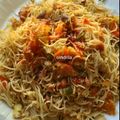 Oindrila Majumdar's cooksnap of when they made স্ট্রিট স্টাইল চিকেন চাউমিন (Street style chicken chowmein recipe in Bengali).