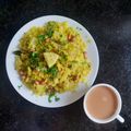 Hema Wane's cooksnap of when they made बटाटा पोहे (batata pohe recipe in marathi).
