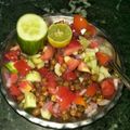 Vibha Vibha's cooksnap of when they made Spicy chana chaat.