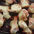 El cooksnap de Yessica Méndez cuando hizo Pollo al horno con salsita de mayonesa.