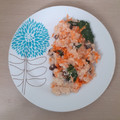 El cooksnap de Yessica Vargh cuando hizo Ensalada de Quinua con vegetales.