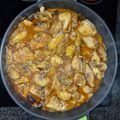 El cooksnap de Silvia Viura Garcia cuando hizo Pollo rustido a la catalana.