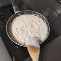El cooksnap de davie cuando hizo Pechuga de pollo con almendras al brandy.