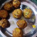 Aparna Ram का कुकस्नैप जब उन्होंने आलू और लौकी का पकौड़ी (Aloo aur lauki ka pakodi recipe in Hindi) बनाया था।