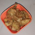 Rakhi yadav का कुकस्नैप जब उन्होंने आलू बैंगन की सब्जी (Aloo baingan ki sabzi recipe in hindi) बनाया था।