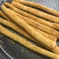 El cooksnap de Nathalia Cuello cuando hizo Grisines de Queso (Palitos de Queso).