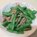 Rubby Hu 的 醜豆炒肉末 cooksnap