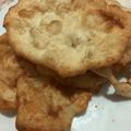 El cooksnap de Octavio Villavicencio cuando hizo Buñuelos navideños.