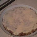 El cooksnap de Lourdes Bustos cuando hizo Tortilla de papas con queso.