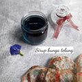 Cooksnap dari Mama fathan untuk resep Syrup Biru Bunga Telang