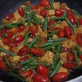Cooksnap dari Dapuraldifa untuk resep Tumis kulit melinjo pedas campur tempe kacang panjang