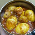 ÝTumpa Bose's cooksnap of when they made ডিম কারি(dim curry recipe in bengali).