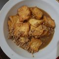 Cooksnap dari canti untuk resep Tahu kecap babi cincang (pork, no halal)