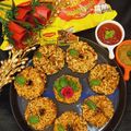 Reeta Sahu का कुकस्नैप जब उन्होंने चटपटी मसालेदार मैगी डोनट (chatpati masaledar maggi donuts recipe in Hindi) बनाया था।