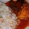 El cooksnap de Pawiis Hernández cuando hizo Pollo Enchilado, Delicioso.