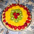 El cooksnap de Monica Sisto cuando hizo Tarta frutal.