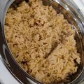 Priya Mulchandani का कुकस्नैप जब उन्होंने सिंधी स्पेशल बुगल चावल(sindh special bhungla chawal recipe in hindi) बनाया था।