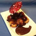 El cooksnap de Disfruta cocinando con Fernando cuando hizo Profiteroles.