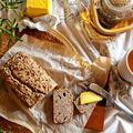 Сooksnap від Анна , який(а) приготував(ла) Веганський хлібчик без борошна, без глютену, без яєць.