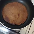 El cooksnap de Noelia Gonzalez Villalba cuando hizo Panqueques de algarroba y avena.