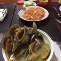 El cooksnap de Akis Arredondo cuando hizo Almejas, mejillones al disco.
