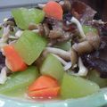 麗麗 的 清炒舞菇大黃瓜 cooksnap