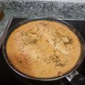 El cooksnap de Javier Pérez cuando hizo Rape en salsa de gambones.