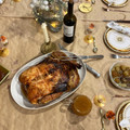 El cooksnap de Marieta cuando hizo Pavo deshuesado relleno para Navidad.