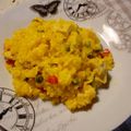 El cooksnap de Sonia RP cuando hizo Arroz tipo paella con carne.