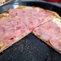 El cooksnap de Yael Baldoni cuando hizo Pizza a la piedra.