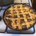 Zsuzsanna Szabó Cooksnap-ja, amikor elkészítette a(z) Rácsos almás, körtés pite vaníliás krémmel🍎🍐🥧 receptet.