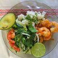 El cooksnap de Gerardo Vazquez cuando hizo Camarones al Orange.