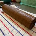 Cooksnap dari Dinda Roskiyasa untuk resep Bolu Gulung Coklat Kacang keto #Allaire Cake Flour