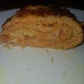 El cooksnap de Ivana Centeno cuando hizo Omelette de zanahoria.
