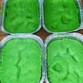 Cooksnap Lynn Hasman semasa beliau membuat Kuih seri muka Pandan.