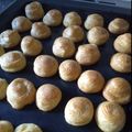El cooksnap de Geraldine Buedo Bath cuando hizo Masa bomba o paté a choux con manteca  o aceite.