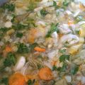 El cooksnap de Carmeta cuando hizo Sopa de verduras.