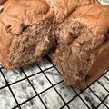 Nina Chuang 的 巧克力豆豆餐包（液種） cooksnap