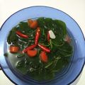 Cooksnap dari Cici Nurhayati untuk resep Sayur bayam wortel