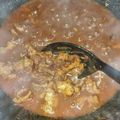 Cooksnap Nur Afni Syafinaz semasa beliau membuat Sambal daging.