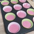 Kutasiné Jusztin Katalin Cooksnap-ja, amikor elkészítette a(z) Tej- és tojásmentes pink muffin receptet.