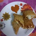 Nirmala Rajput का कुकस्नैप जब उन्होंने चीज स्टफ्ड स्प्रिंग रोल (Cheese stuffed spring roll recipe in hindi) बनाया था।