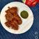 Satya Pandey का कुकस्नैप जब उन्होंने बेसन प्याज़ के पकोड़े (Besan pyaz ke pakode recipe in Hindi) बनाया था।