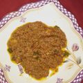 Amber Fawad's cooksnap of when they made Dry Tawa Qeema.